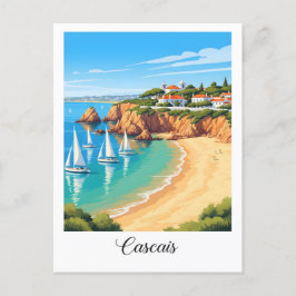 Cascais, Portugal – Kuststad Briefkaart