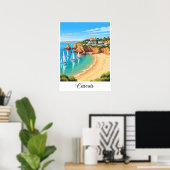Cascais, Portugal – Kuststad Poster (Thuiskantoor)