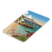 Cascais Portugal Vintage Magneet (Linkerzijde)