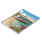 Cascais Portugal Vintage Notitieboek (Linkerzijde)