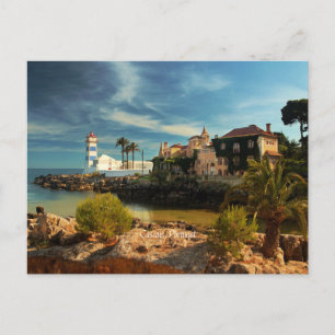 Cascais, Portugese picturesque landschap Briefkaart