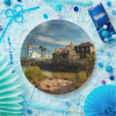 Cascais, Portugese picturesque landschap Papieren Bordje (Feest)
