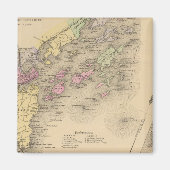 Casco Bay Map Magneet (Voorkant)