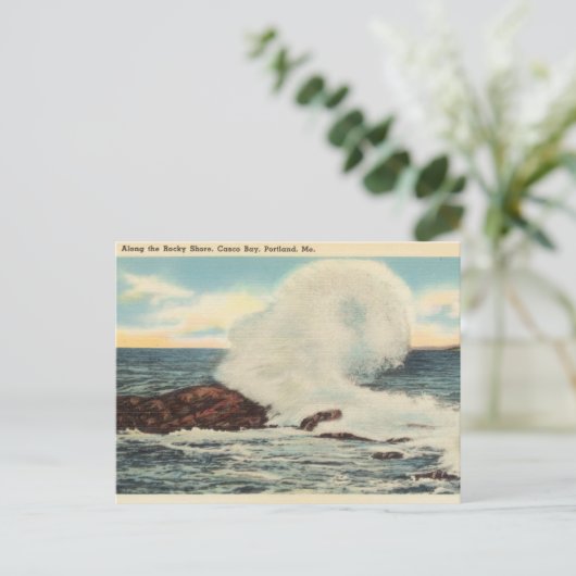  Casco Bay, Portland Maine Briefkaart (Staand voorkant)