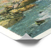 Casco Bay Uitzicht van de hoofdvuurtoren van Portl Poster (Hoek)