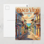 Casco Viejo Panama Briefkaart (Voorkant / Achterkant)