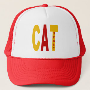 Cascola trucker wit/rood CATALUNA SPORT ES Pet
