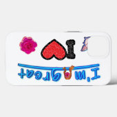 Case Apple iPhone 13 (Achterkant (horizontaal))