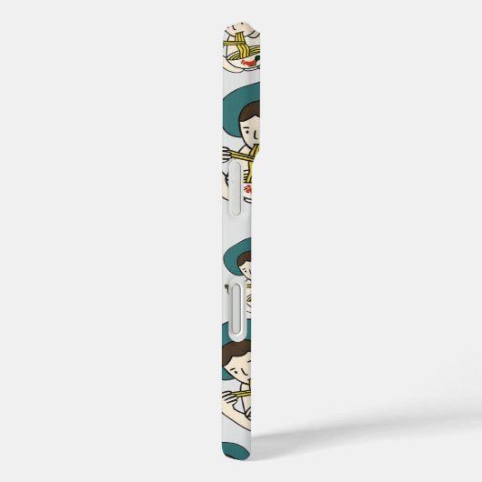 Case cartoon eat chicken Noodle  (Achterkant / Rechts)