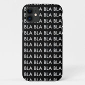 CASE iPhone 5 “Blah blah blah BLA " (Achterkant)