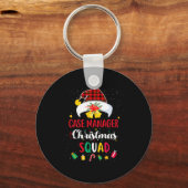 Case Manager Christmas Squad Santa Hat Matching Pr Sleutelhanger (Voorkant)