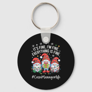 Case Manager Kabouter Alles Is Goed Grappige Kerst Sleutelhanger