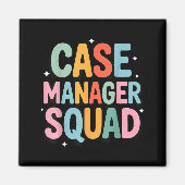 Case Manager Squad  Magneet (Voorkant)