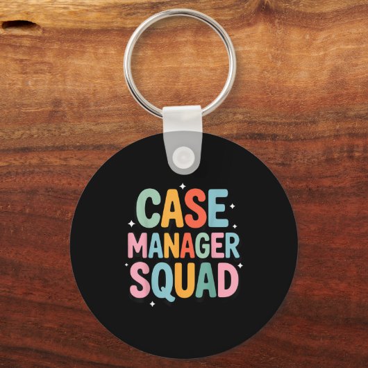 Case Manager Squad  Sleutelhanger (Voorkant)