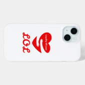 Case-Mate Barely There Apple iPhone 15 Hoesje  (Achterkant (horizontaal))