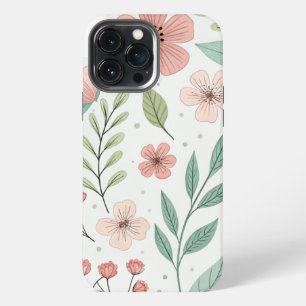 Case-Mate Barely There – Bloemontwerp voor iPhone 13 Pro Max Hoesje