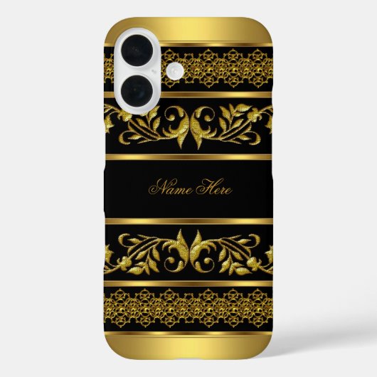 Case-Mate Case Gold Look 2 Samsung Galaxy S (Achterkant)