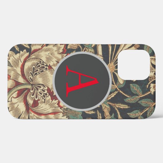 CASE MATE HOESJE IPHONE 12 MORRIS CUSTOM INITIAAL (Achterkant (horizontaal))