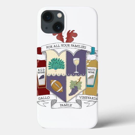 Case-Mate iPad-hoes iPhone Case (Achterkant)