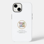 Case Mate iPhone 14 Hoesje Custom Business Logo (Achterkant)