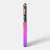 CASE MATE IPHONE CASE CUSTOM RAINBOW COLORS HOESJE (Linkerkant)