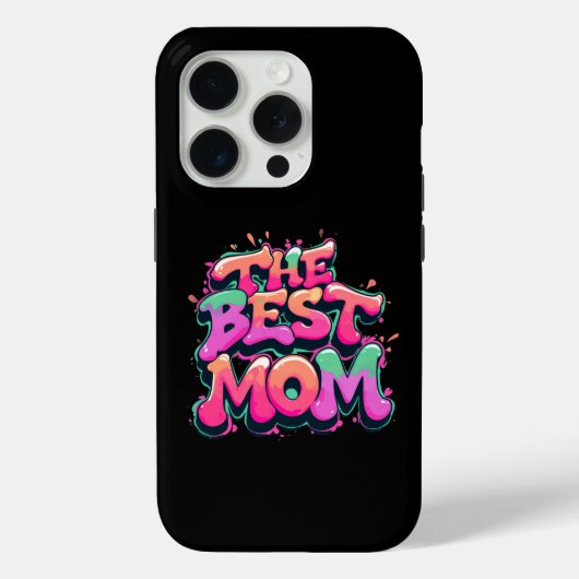 Case-Mate iPhone The best mom style graffit Case (Achterkant)