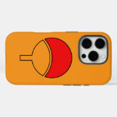 Case-Mate Stevig Apple-ontwerp iPhone Case (Achterkant (horizontaal))