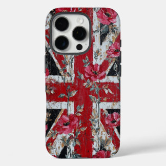 Case-Mate stevige Apple iPhone hoesje-Britse vlag 16 Pro Hoesje