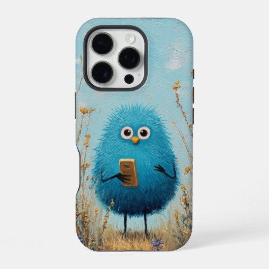Case-Mate Tough Apple iPhone 16 Hoesje-Bluebird Hoesje (Achterkant)