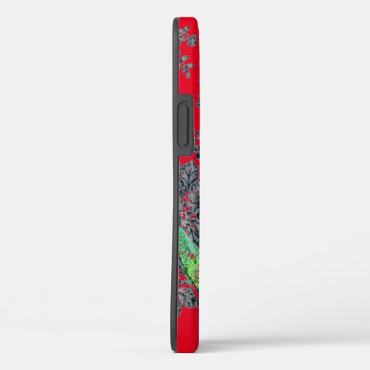 CASE MATE TOUGH CUSTOM INITIAAL RED ANTIEK LACE (Achterkant / Rechts)