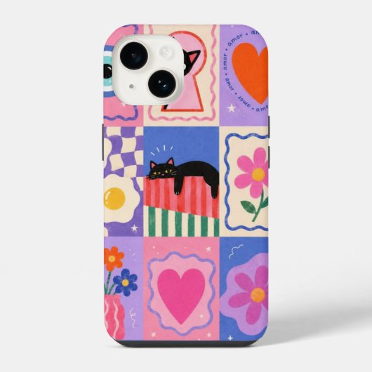 Case para teléfono iPhone hoesje (Achterkant)