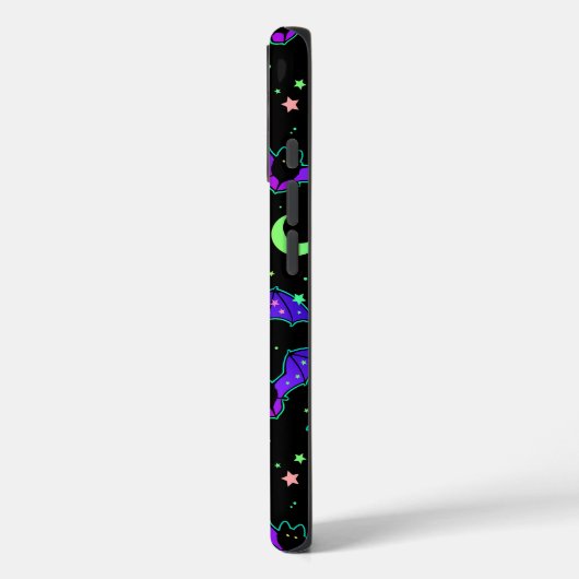 Case - "Purple Bats" (Achterkant / Links)