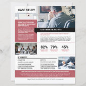 Case Study Flyer Sjabloon (Voorkant)
