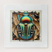 Casebearing Leaf Beetle 290824IREF233 - Watercolor Legpuzzel (Verticaal)