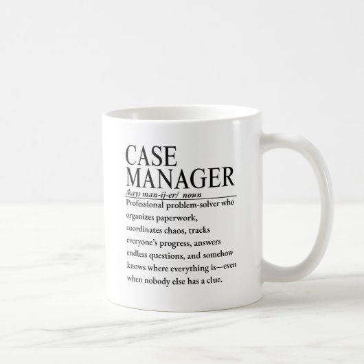 Casemanager Koffiemok (Rechts)