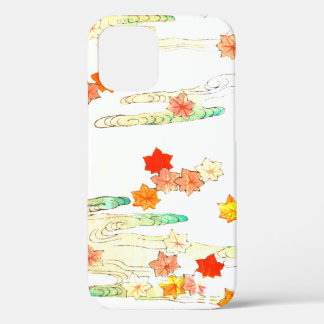 CASEMATE IPHONE 12 HOESJE RODE BLOEM JAPANSE PRINT