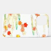 CASEMATE IPHONE 12 HOESJE RODE BLOEM JAPANSE PRINT (Achterkant (horizontaal))