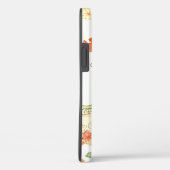 CASEMATE IPHONE 12 HOESJE RODE BLOEM JAPANSE PRINT (Achterkant / Rechts)
