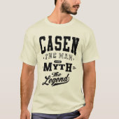 Casen Persoonlijke naam Birthday Gift T-shirt (Voorkant)