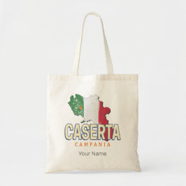 Caserta Italië Retro Campania Kaart  Souvenir Tote Bag