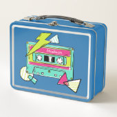 Casette aangepaste tapenaam lunchboxen (Voorkant)
