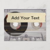 Casette Tape Briefkaart (Voorkant)
