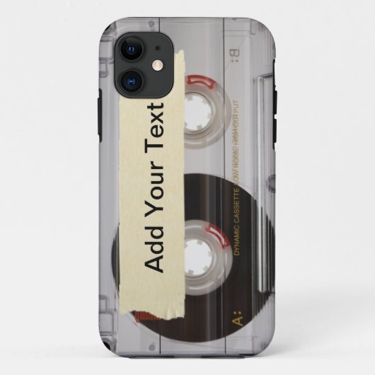 Casette Tape Case-Mate iPhone Case (Achterkant)
