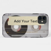 Casette Tape Case-Mate iPhone Case (Achterkant (horizontaal))
