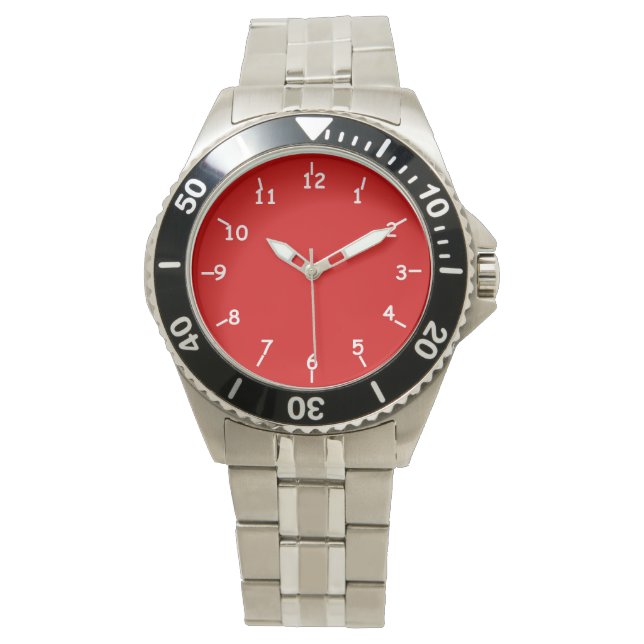 Casey brandweerauto rood horloge (Voorkant)