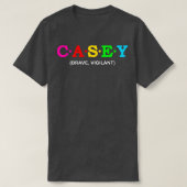 Casey Brave Vigilant T-shirt (Design voorkant)