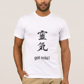 Casey Coaching "heeft reiki?" T-shirt (Voorkant)