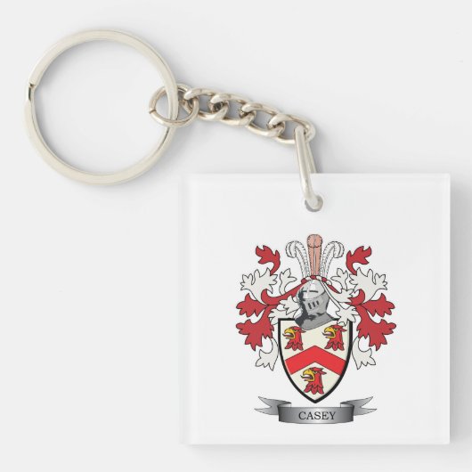 Casey Coat of Arms Sleutelhanger (voorkant)
