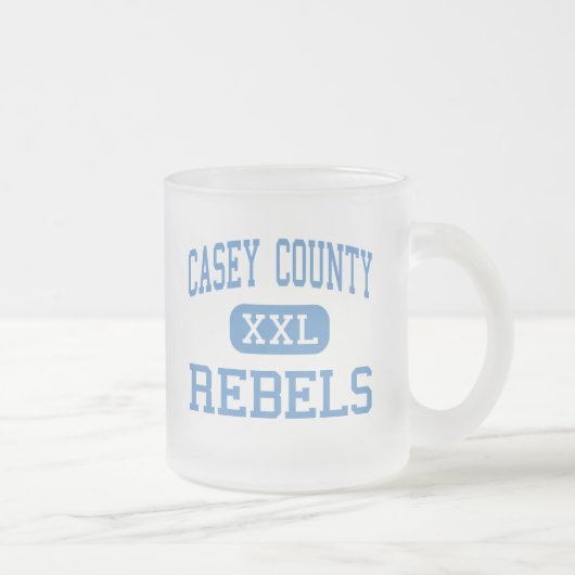 Casey County - Rebels - High Liberty Kentucky Matglas Koffiemok (Rechts)