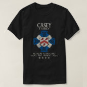 Casey Family Scots Scotland Casey achternaam Scott T-shirt (Design voorkant)